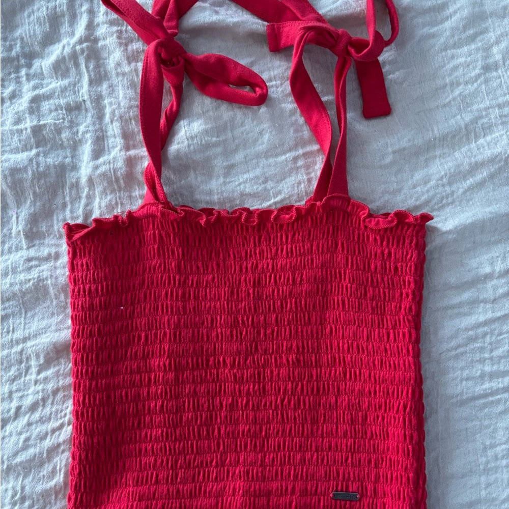 Hollister Vibrant Red Tank Top